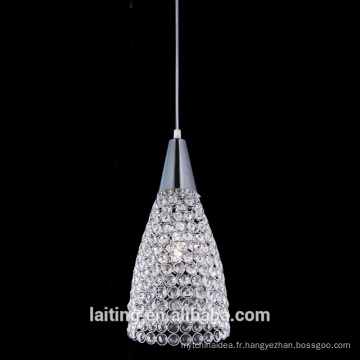 Magique chapeau cône petit cristal pendentif éclairage shinning éclairage lustre à la maison